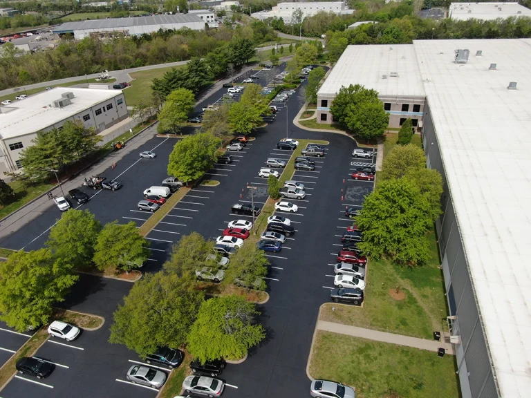 after industrial sealcoating project in antioch, tn