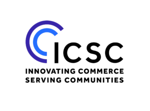 logo for innovating commerce serving communities (icsc)