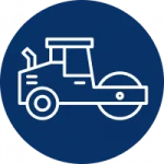 asphalt paving icon