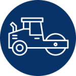 asphalt paving icon