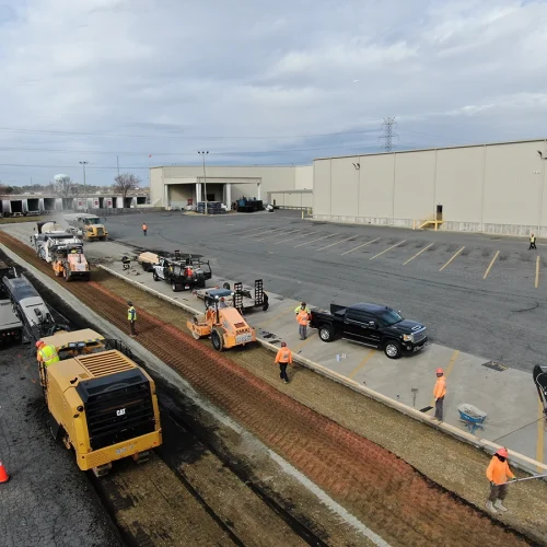 during/after coca cola industrial project in charlotte, nc