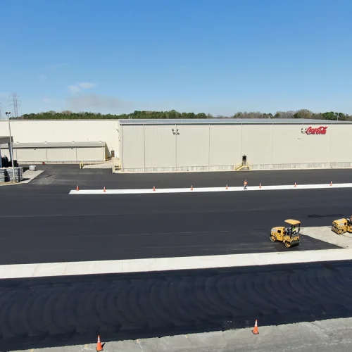 during/after coca cola industrial project in charlotte, nc