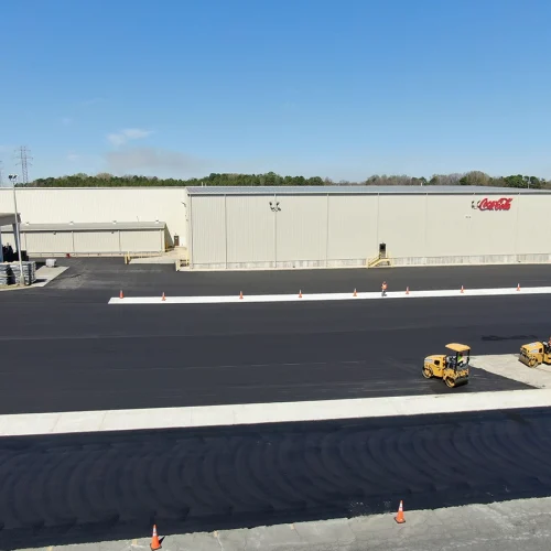 during/after coca cola industrial project in charlotte, nc