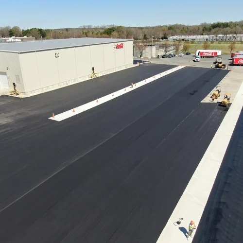 during/after coca cola industrial project in charlotte, nc