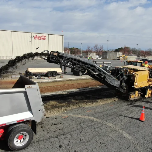 during/after coca cola industrial project in charlotte, nc