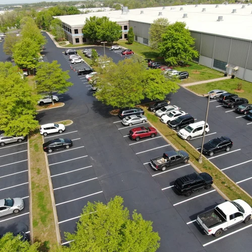 after industrial sealcoating project in antioch, tn