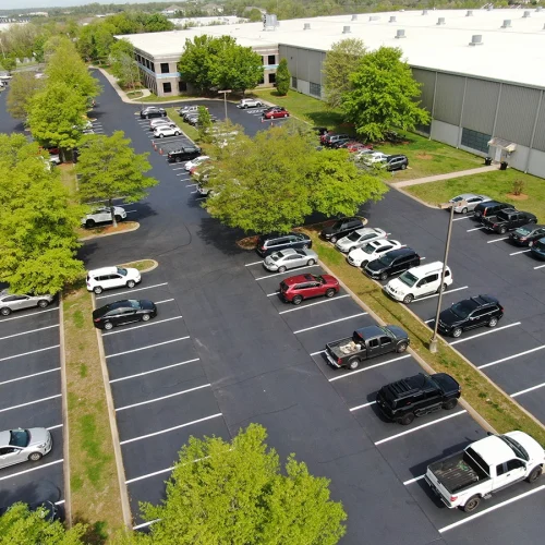 after industrial sealcoating project in antioch, tn