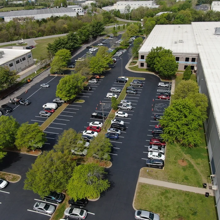 after industrial sealcoating project in antioch, tn