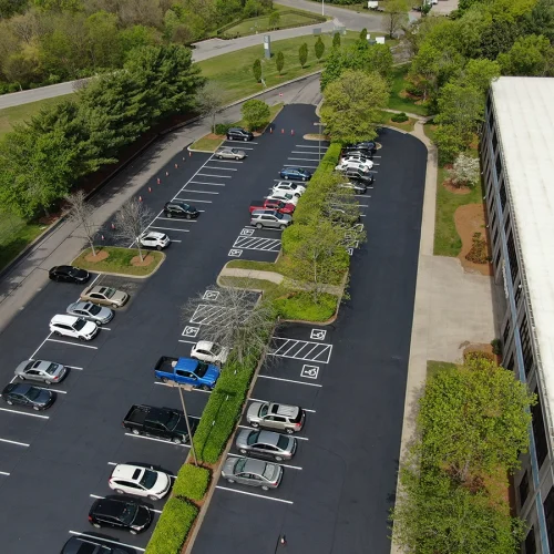 after industrial sealcoating project in antioch, tn