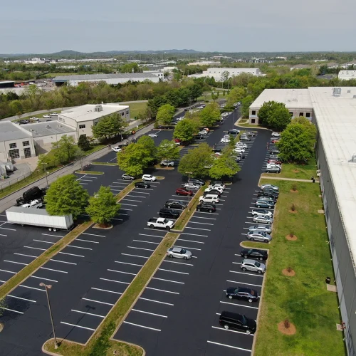 after industrial sealcoating project in antioch, tn