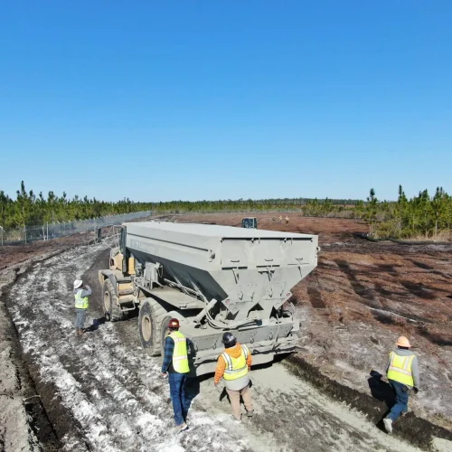 Solar Field Access Roads – Harrells, NC
