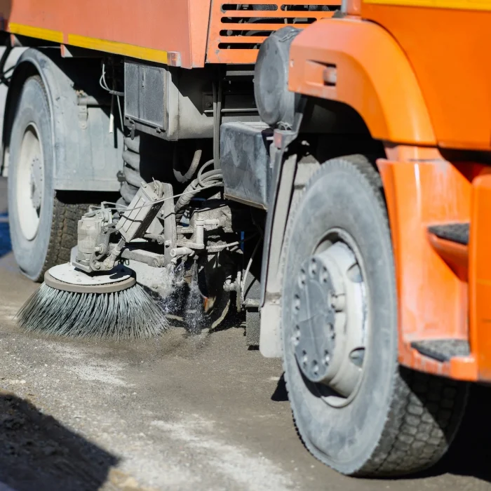 Street Power Sweeping Truck