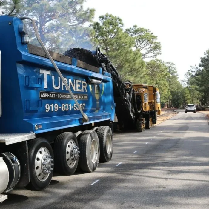 asphalt milling and full depth reclamation paving contractor project